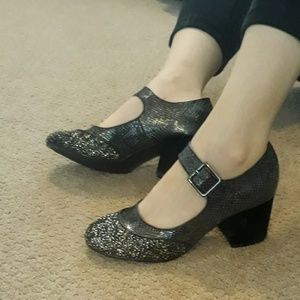 Nasty Gal Love Courtney Mary Jane Heels sz 6.5